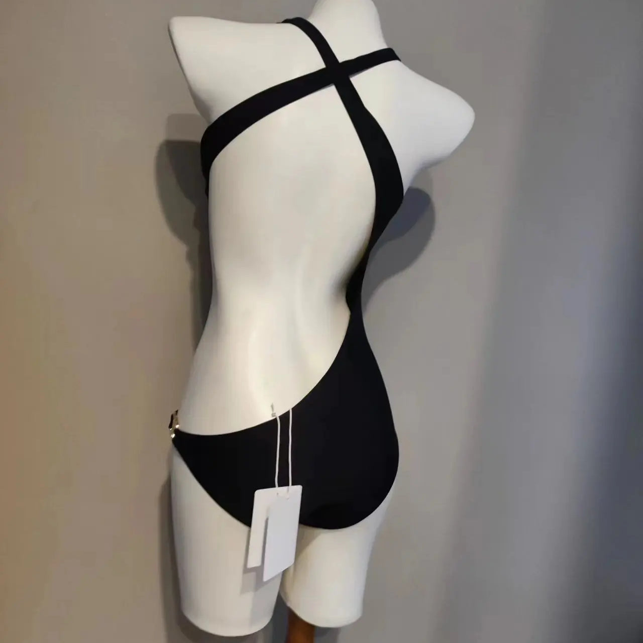 Women Black Triangle Bikini Ins Design Luxury Swimwear Fashion Beach Summer Swim Wears