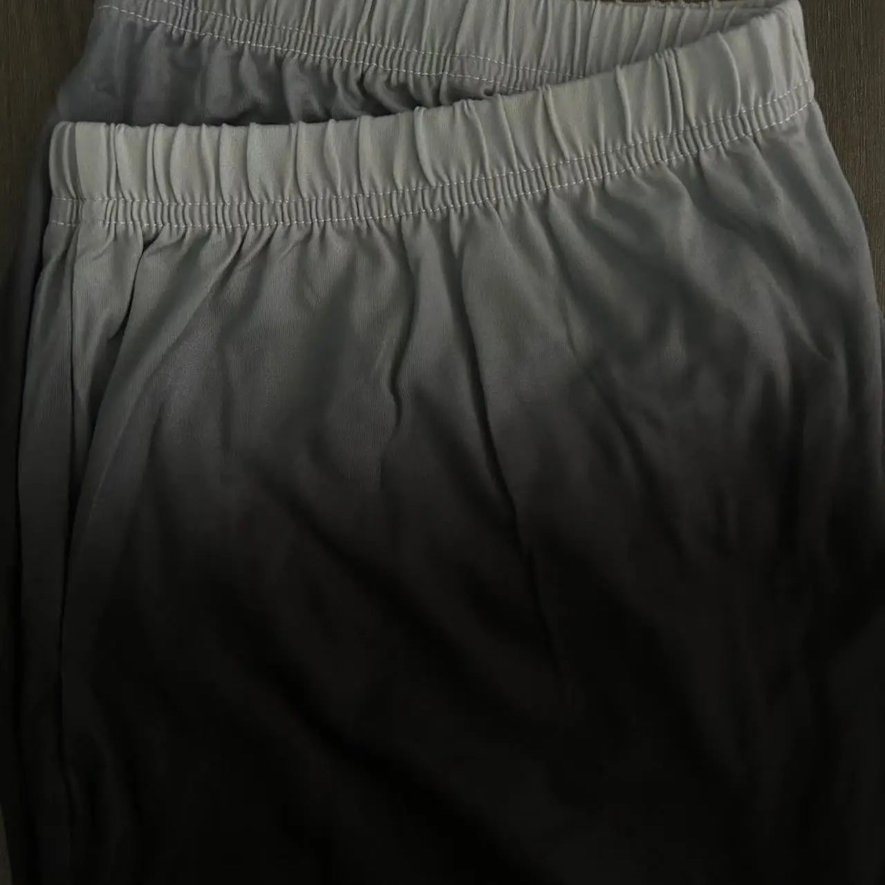 Plus size European and American cross-border spring and autumn new round neck gradient long sleeve trousers casual suit