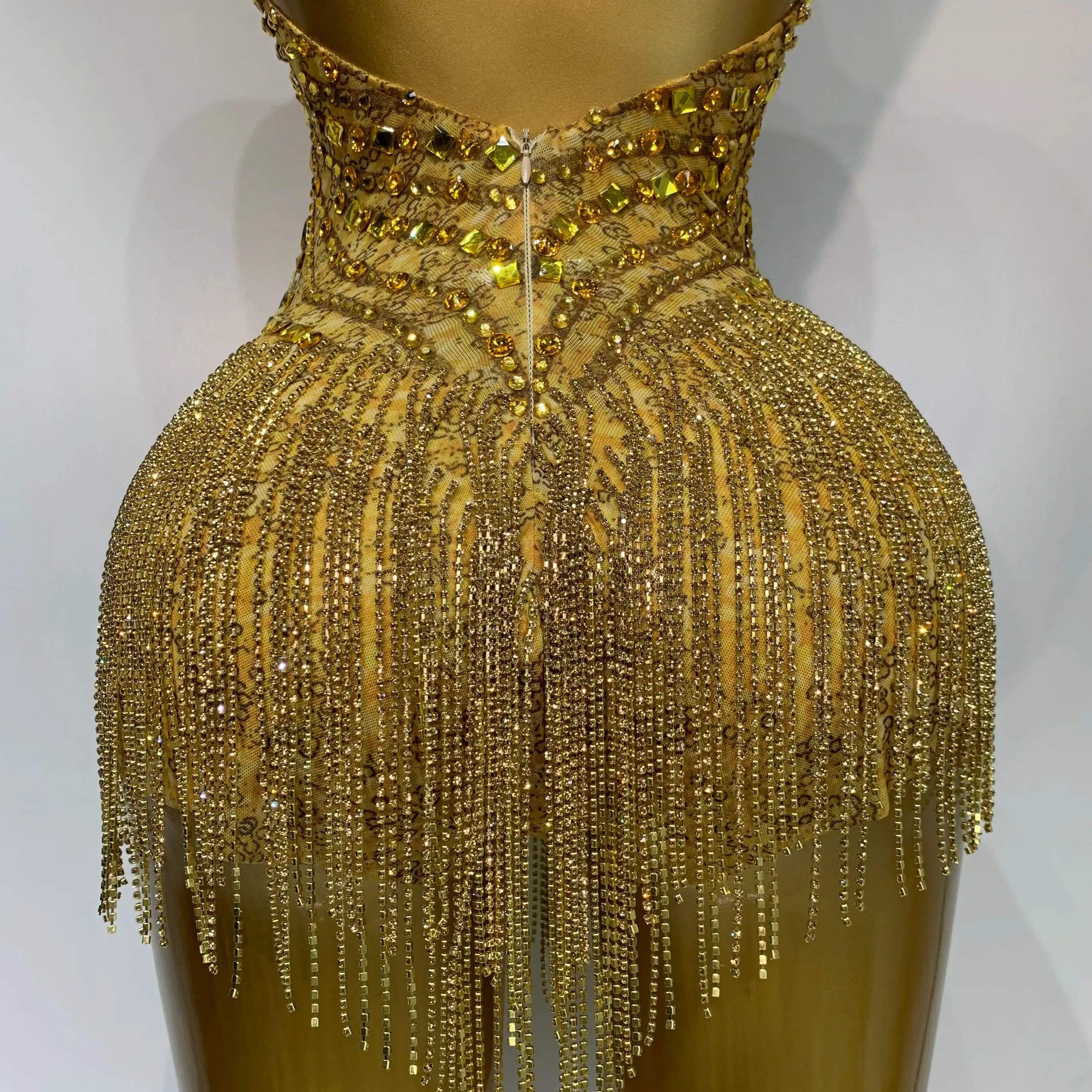 Women Sexy See Through Stretch Bodysuits Birthday Dancer Performance Wear Mesh Luxury Rhinestone Nightclub Hotwife Outfit