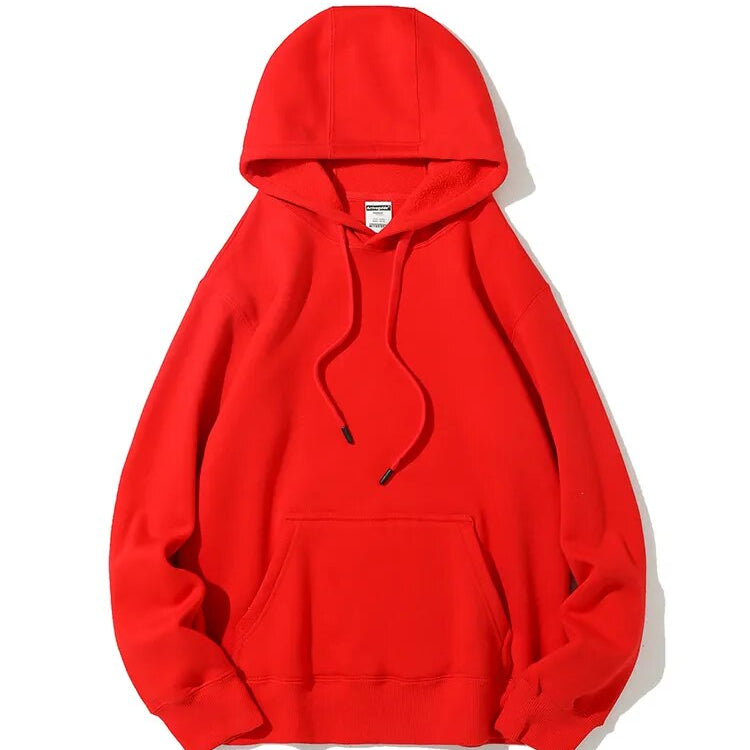 Streamgirl Winter Warm Fleece Hoodies For Women Green White Loose Sweatshirts With Hoodie Pink Pullover Hoodies Women Velvet Top Red