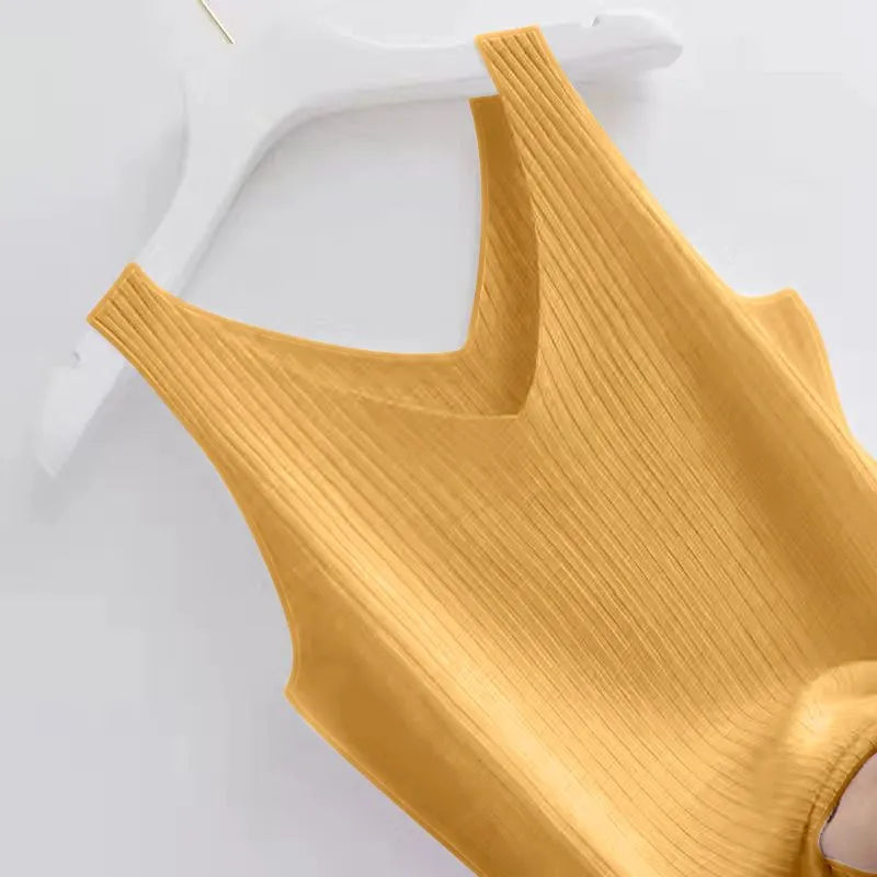 Women's 2024 Autumn New Matching Set Korean Elegant Hoodie Knitted Coat+Long Sleeve+Shark Pants Three Piece Female Clothing Suit Only Vest