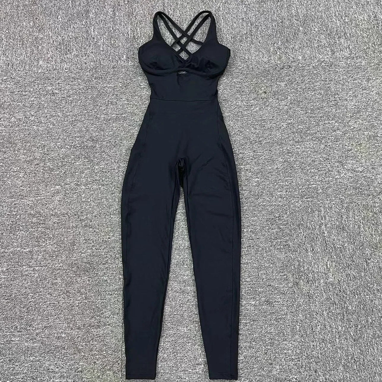 Sporty Jumpsuit Women Sportwear Push Up Gym Set Women Fitness Overalls Lycra Sport Outfit for Woman Sportswear Yoga Clothes PINK black