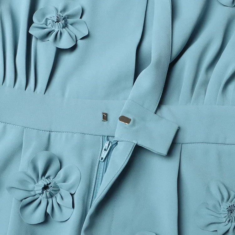 Floral Spliced Designer Casual Jumpsuits for Women Lapel Long Sleeve High Waist Temperament Office Lady Fashion Rompers Jumpsuit