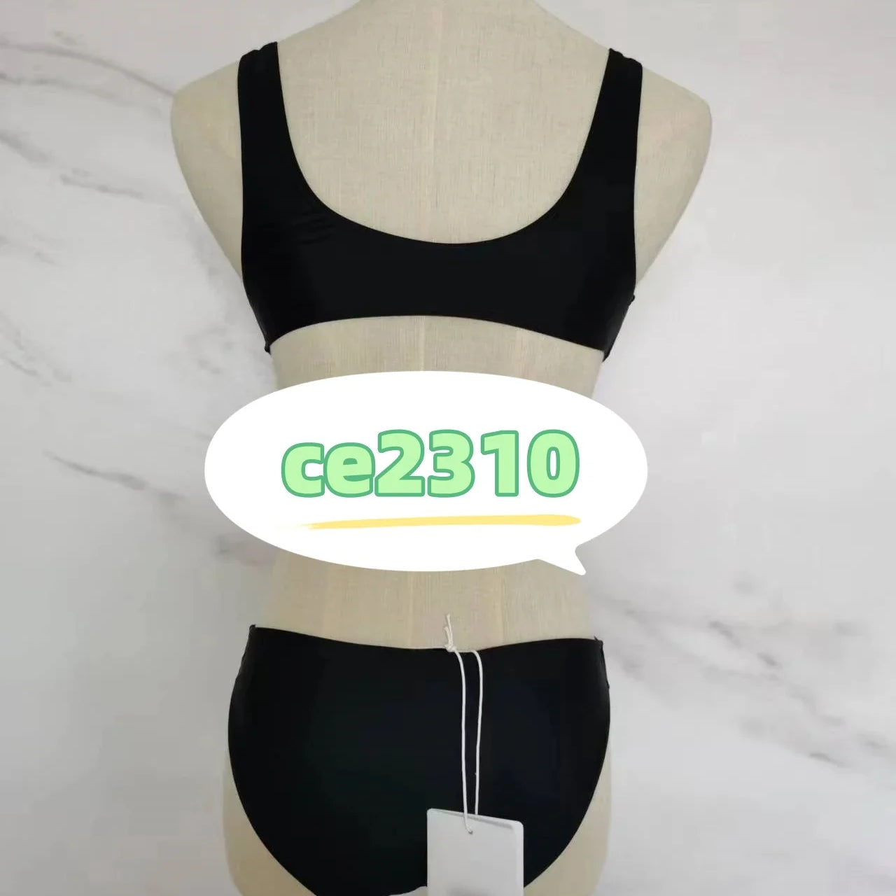 Women Black Triangle Bikini Ins Design Luxury Swimwear Fashion Beach Summer Swim Wears