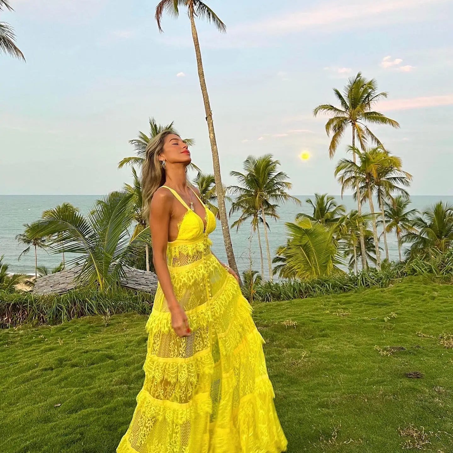 Summer New In Women Dresses Sexy Party Club Evening Dress Fashion Robes Multy-Layer Ruffle Female Chic Gown Women Clothing