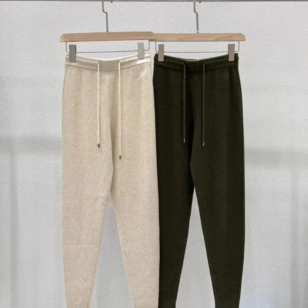 Winter 2024 Cashmere Casual Style Knitted Set of Clothes