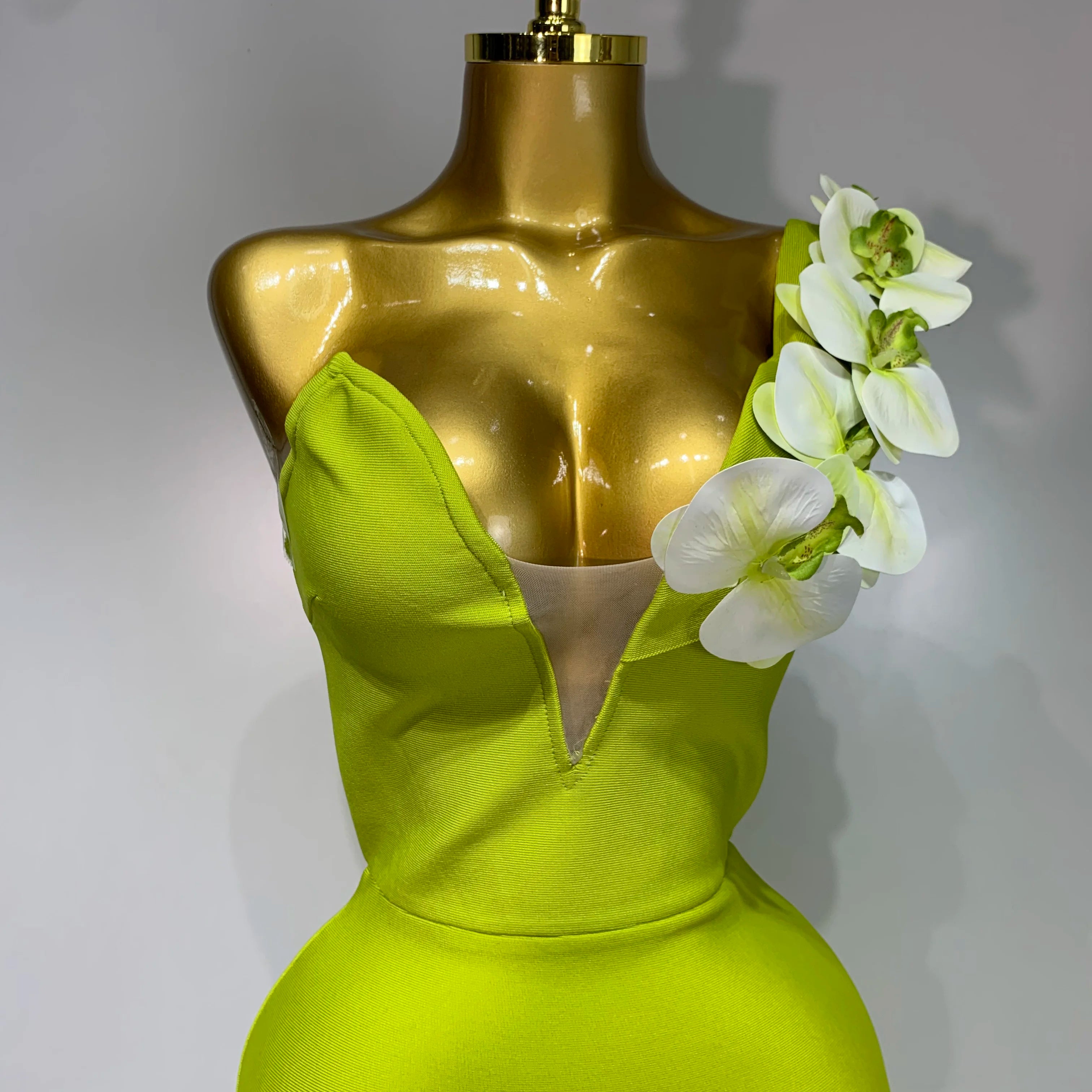 Women New Designer Bodycon Bandage Luxury Birthday Party Dress Elegant V Neck Appliques Maxi Long Celebrity Evening Prom Gowns