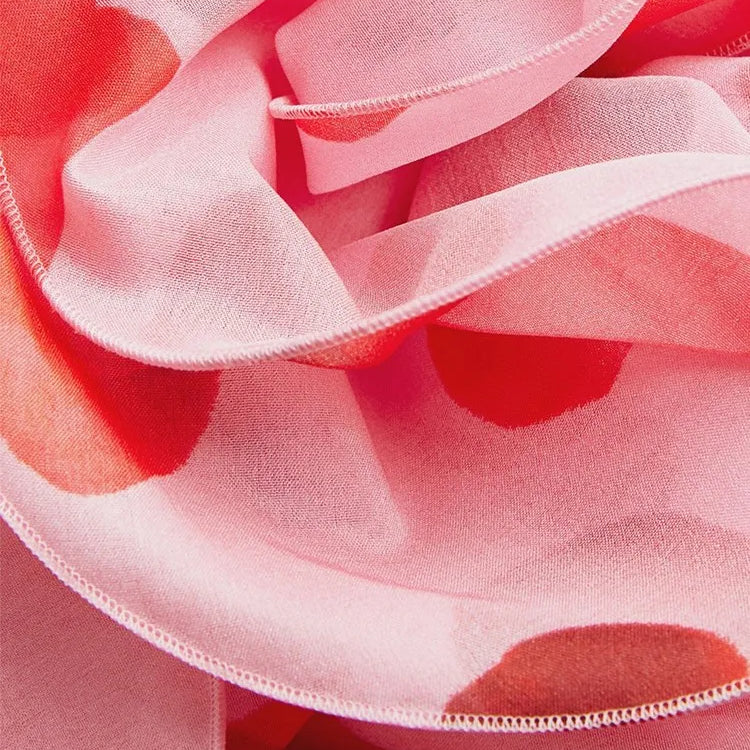 Print Patchwork Floral Cut Out Dress For Women V Neck Long Sleeve High Waist Folds Mini Dresses Female Clothes New