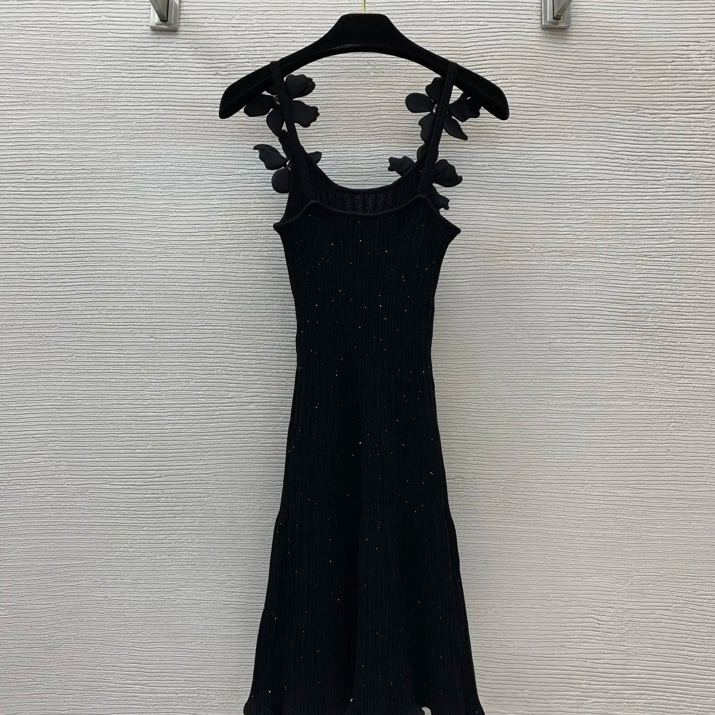 New Summer Women's Dress Fashionable and Sexy Blended Slimming Knitted Slim Strap Women's Dress A