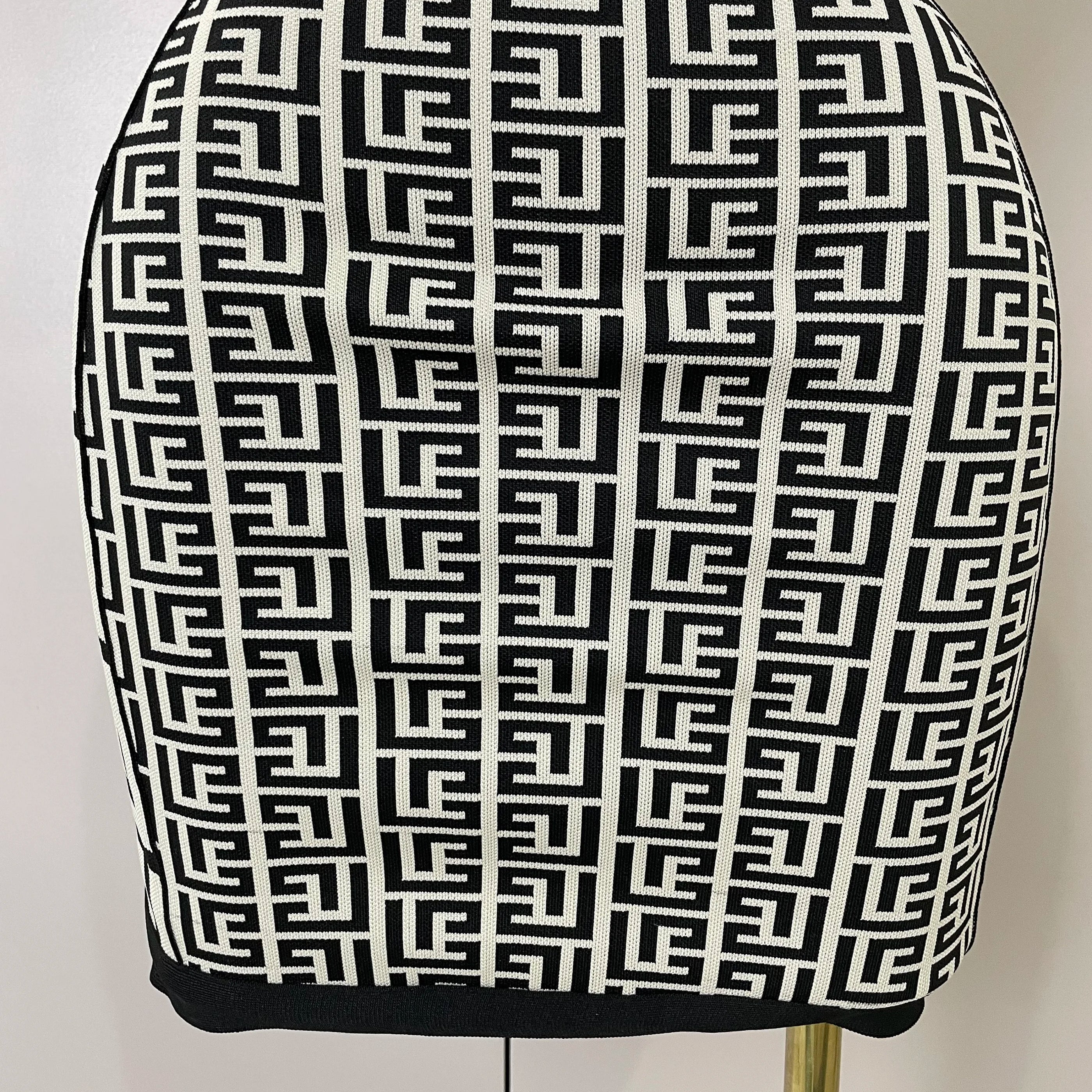 2025 Women Sexy Jacquard Slash Neck Off Shoulder Bodycon Mini Bandage Dress Elegant Evening Birthday Party Dress