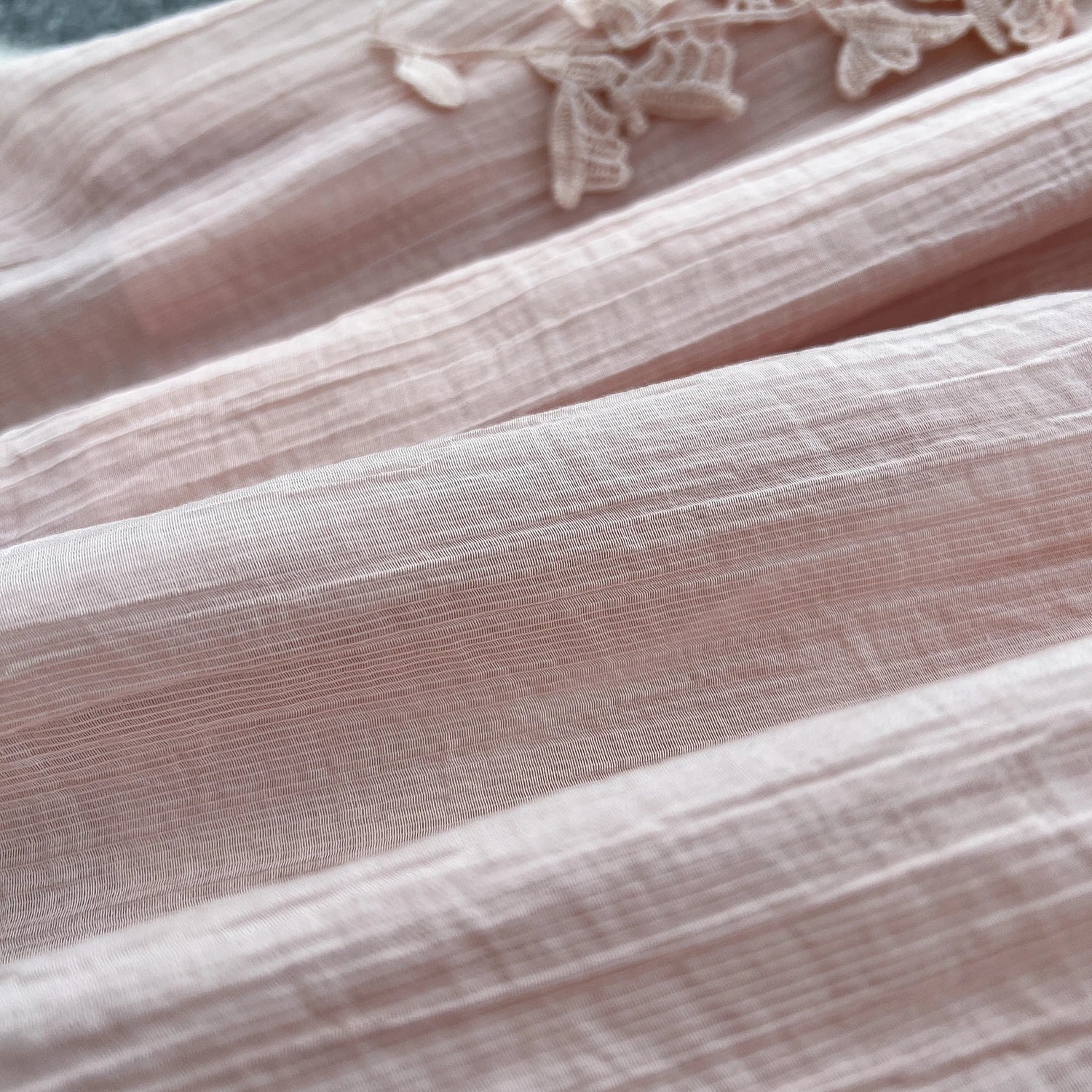 Chic Three-dimensional floral Embroidered lace Elegant Korean Fashion Fairy Sexy High Waist Summer Women Beach Vacation Robe