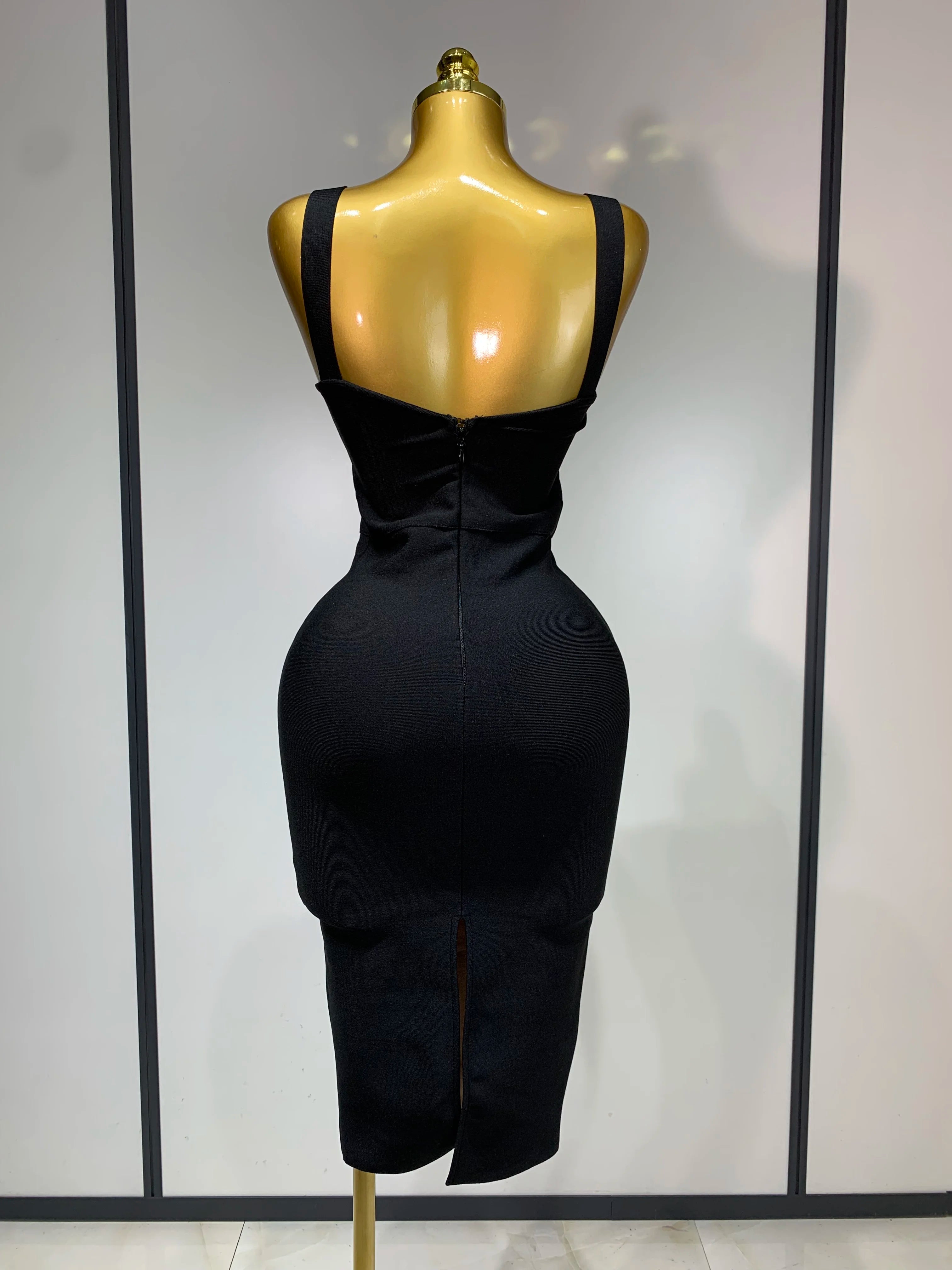 Sexy Black Lace Bodycon Bandage Dress 2025 New Arrivals Women Luxury Vintage Elegant Evening Party Dress Birthday Club Vestido