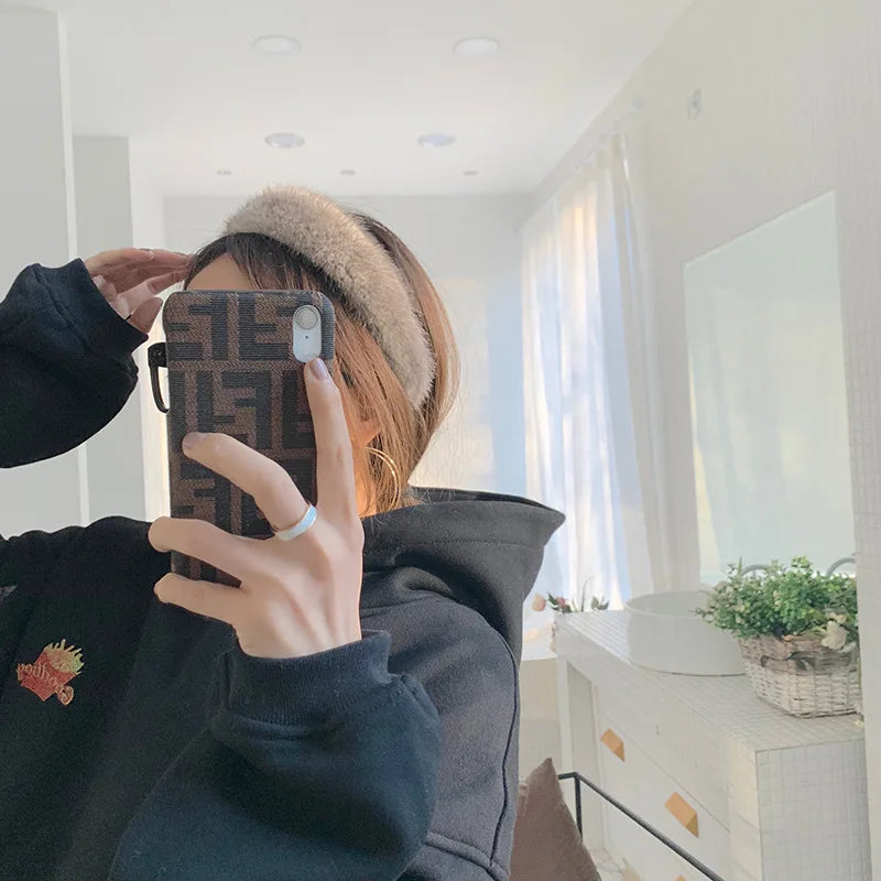 Hot Sale Women Luxury winter 100% Real Mink Fur Headbands Real Fur Hair Band Lady Fashion Hair Hoop Furry Gift