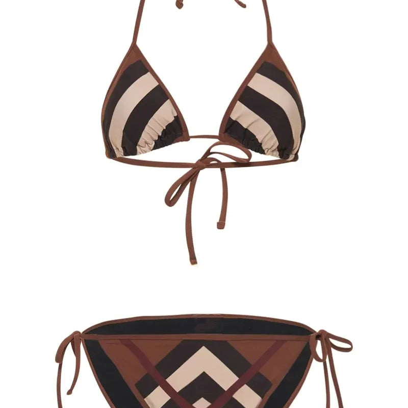 Brand Luxury Design Summer Bikini 2 Piece Set For Women Sexy Swimwear Praia Swimsuit Ladies Biquini Maio Tankini Clothes