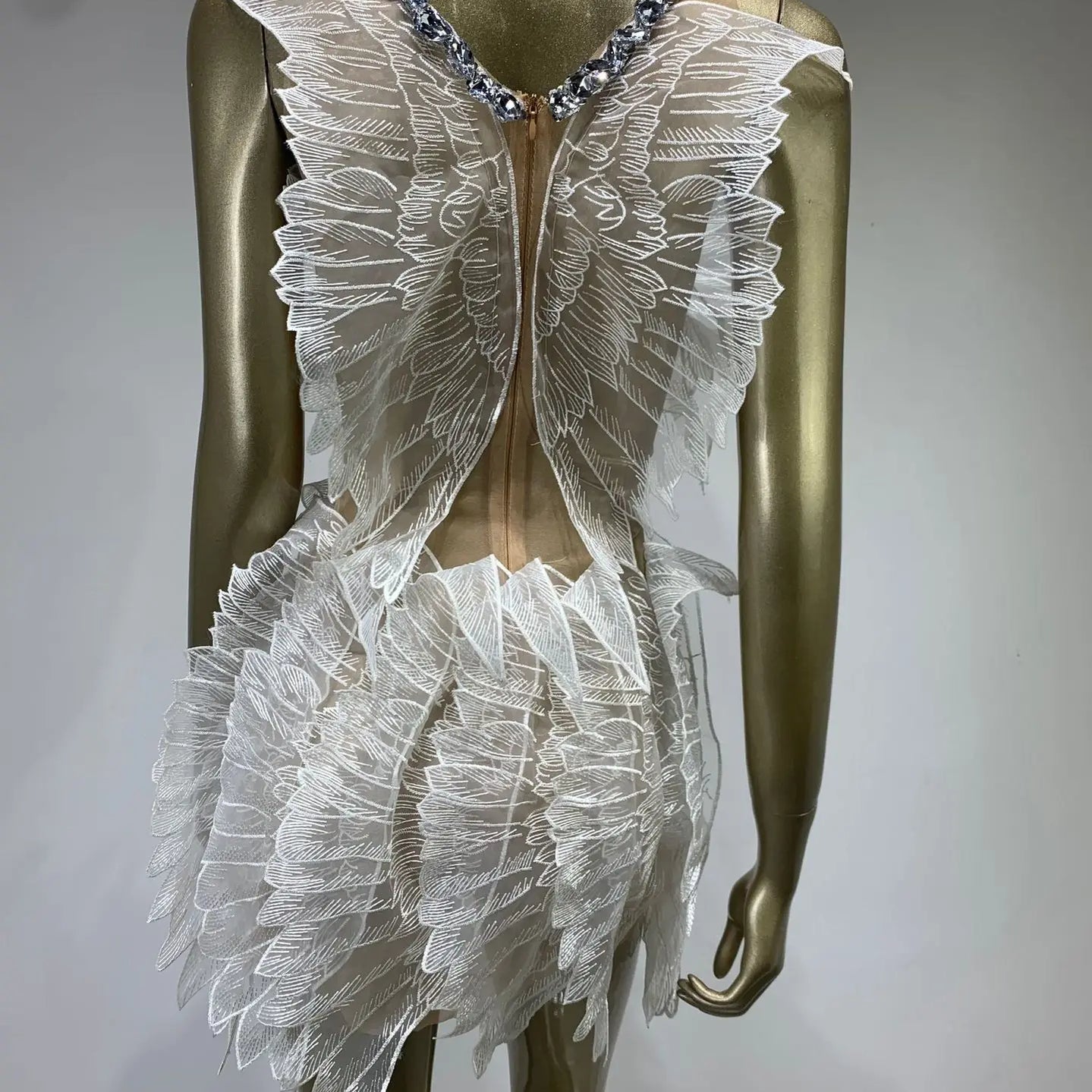 Hot Sale Women Sexy Halter Shinning Crystal Bodycon Mini Dress Fashion Celebrate Nightclub Party Birthday Dress