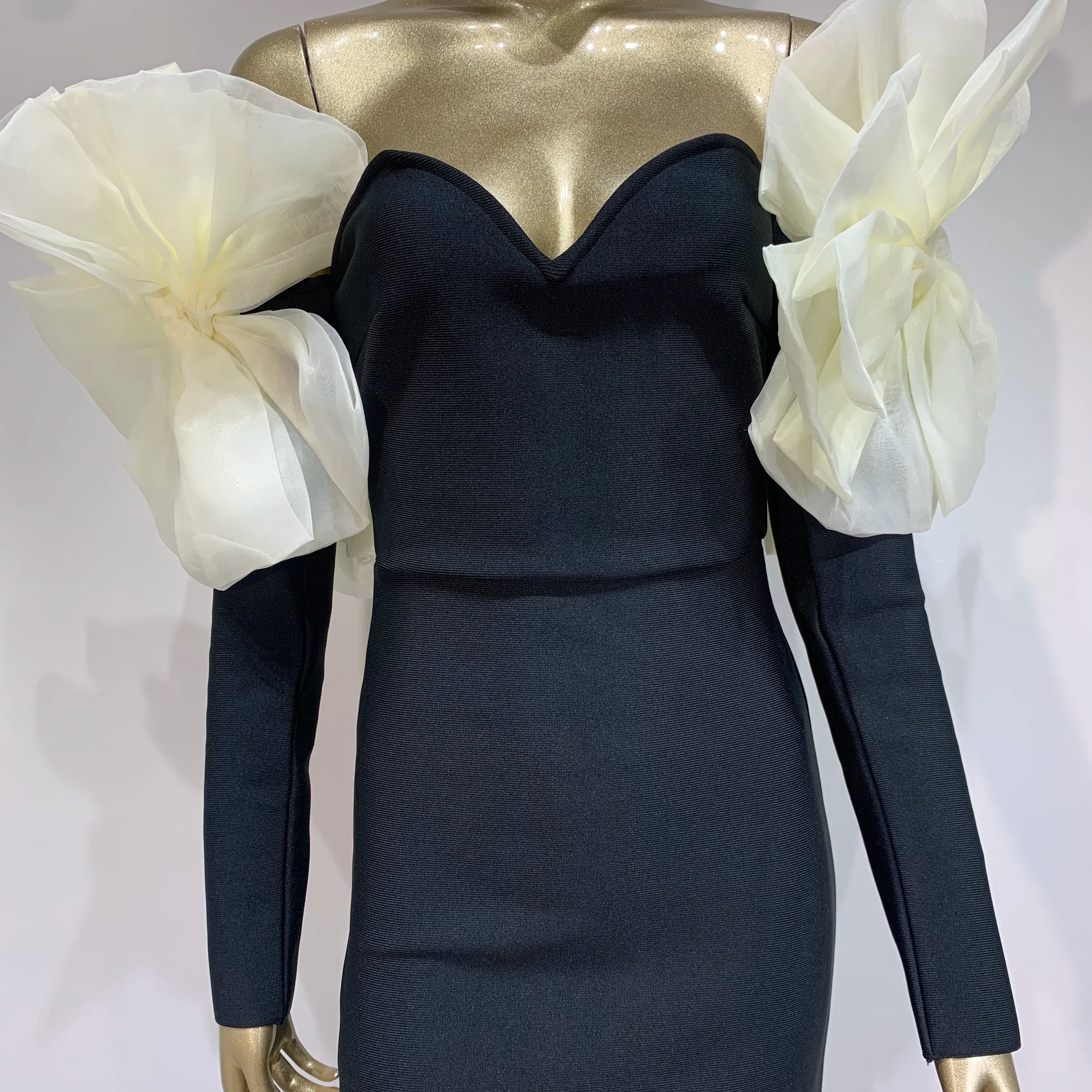 Women Sexy Off Shoulder Long Sleeve Red Black Maxi Long Celebrity Bodycon Bandage Dress 2025 Elegant Evening Club Party Dress