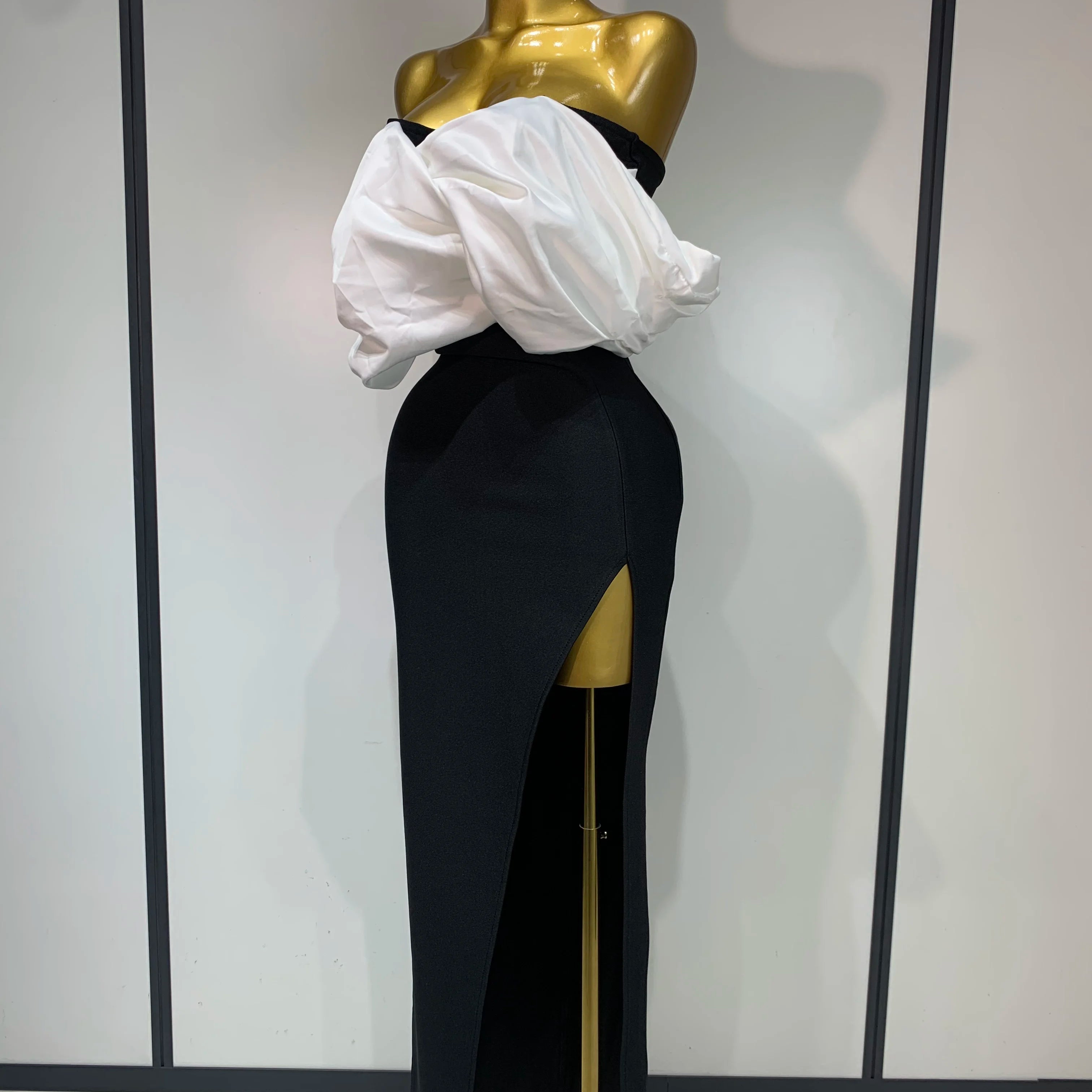 Sexy Off Shoulder Satin Patchwork Ruched Bodycon Bandage Maxi Dresses Women Elegant Celebrity Evening Party Birthday Dresses