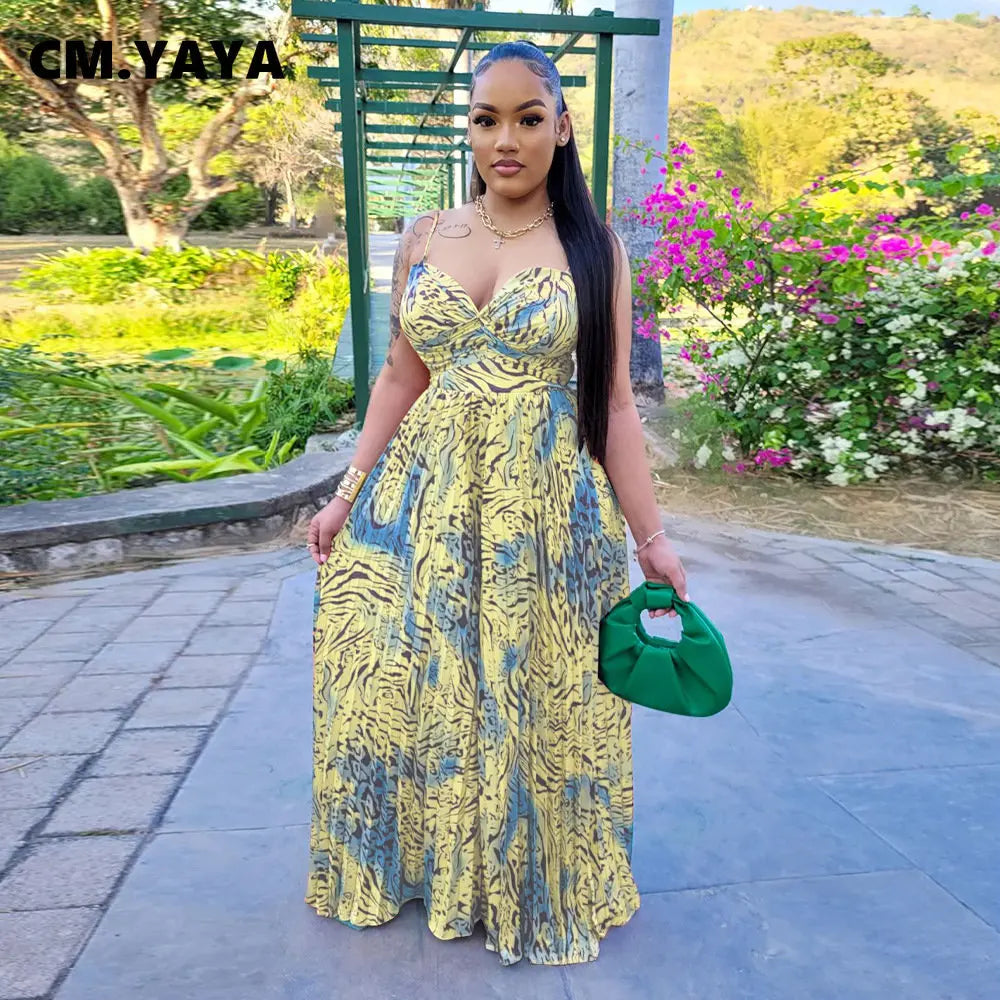 Women Leopard Spaghetti Strap Loose Wide Leg Sleeveless Jumpsuit 2023 Summer Street Playsuit One Piece Suit Romper