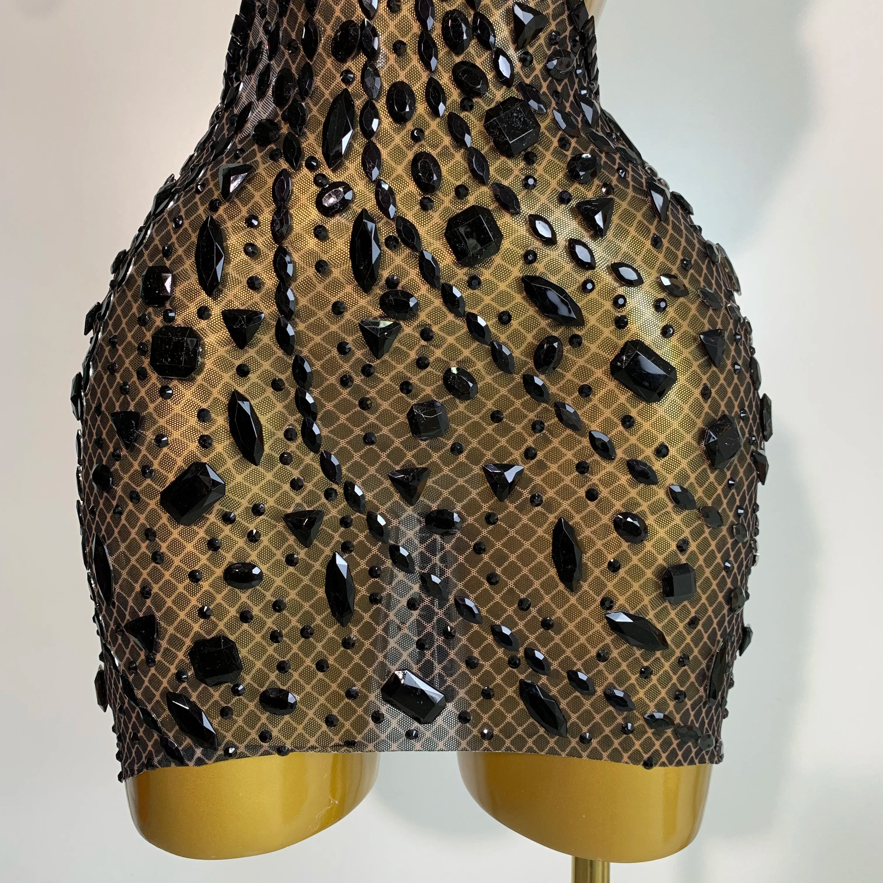 Women 2025 Sexy Backless Hollow Out Diamond Evening Prom Gown Birthday Luxury Celebrate Stage Nightclub Outfit