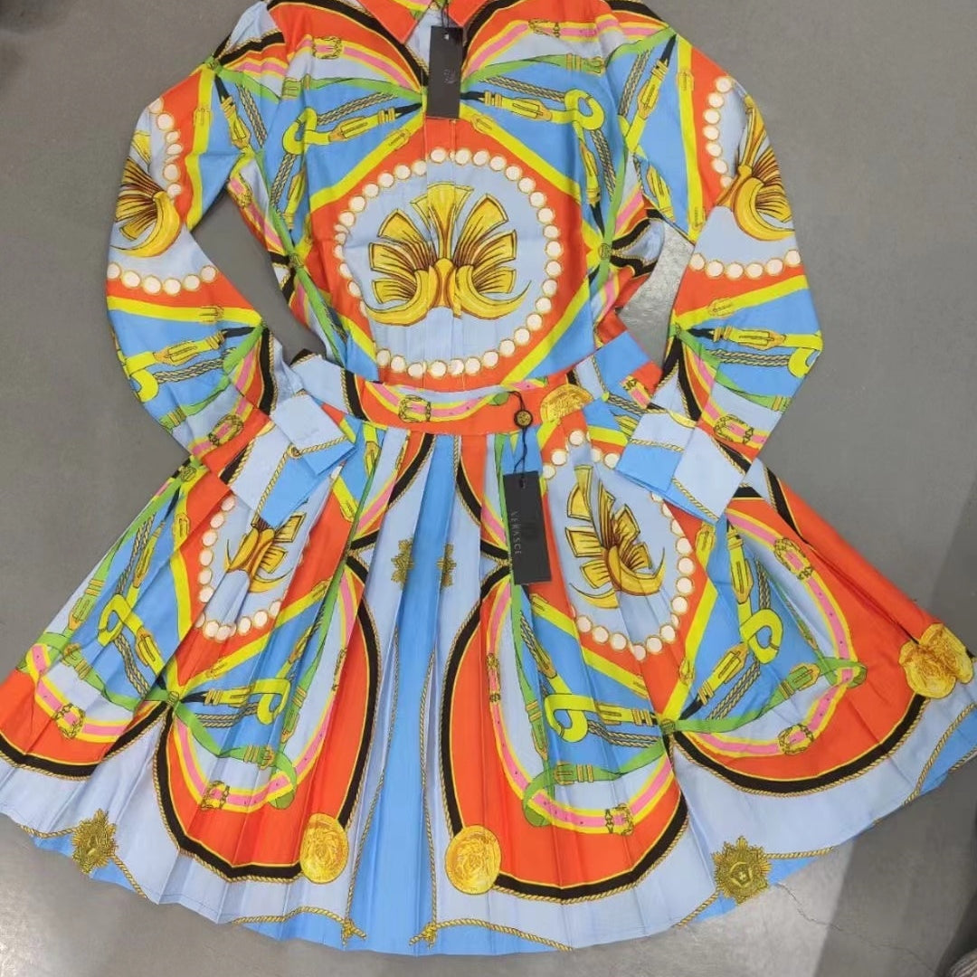 Woman tops satin 3D printing corset sexy women's camisole vest y2k clothes New metal buckle tube top + skirt suit bra 2