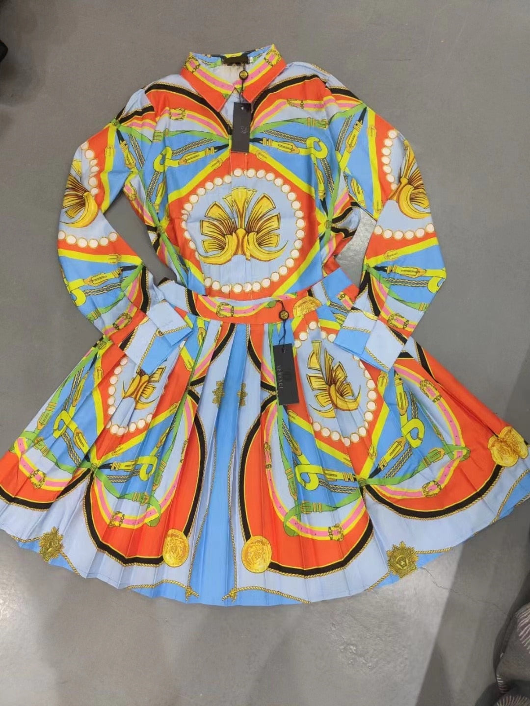 Woman tops satin 3D printing corset sexy women's camisole vest y2k clothes New metal buckle tube top + skirt suit bra 2