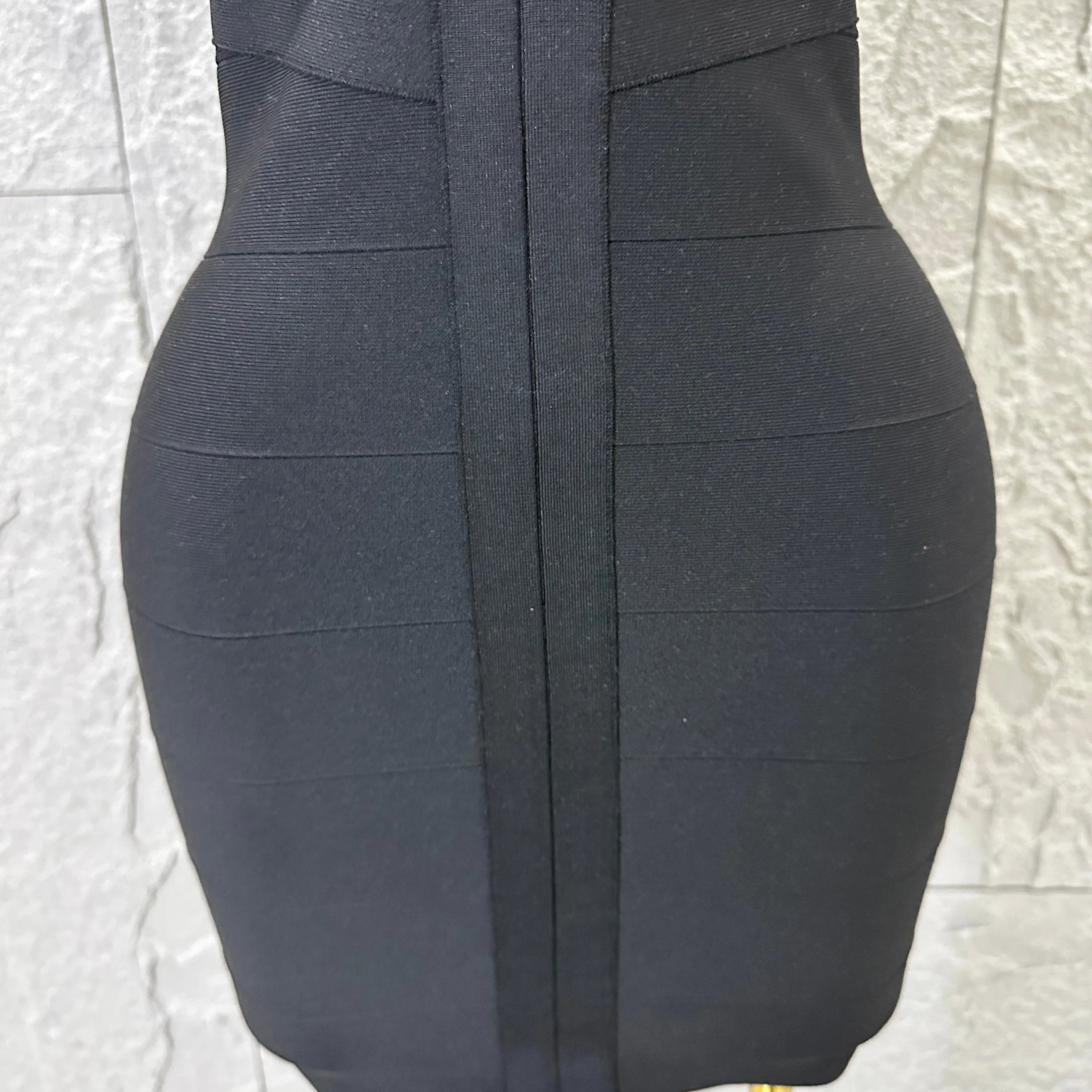 2026 Women Elegant Black Sleeveless Mini Dress Women Sexy Deep V Neck Bandage Form-Fitting Outfit Cocktail Party Costume