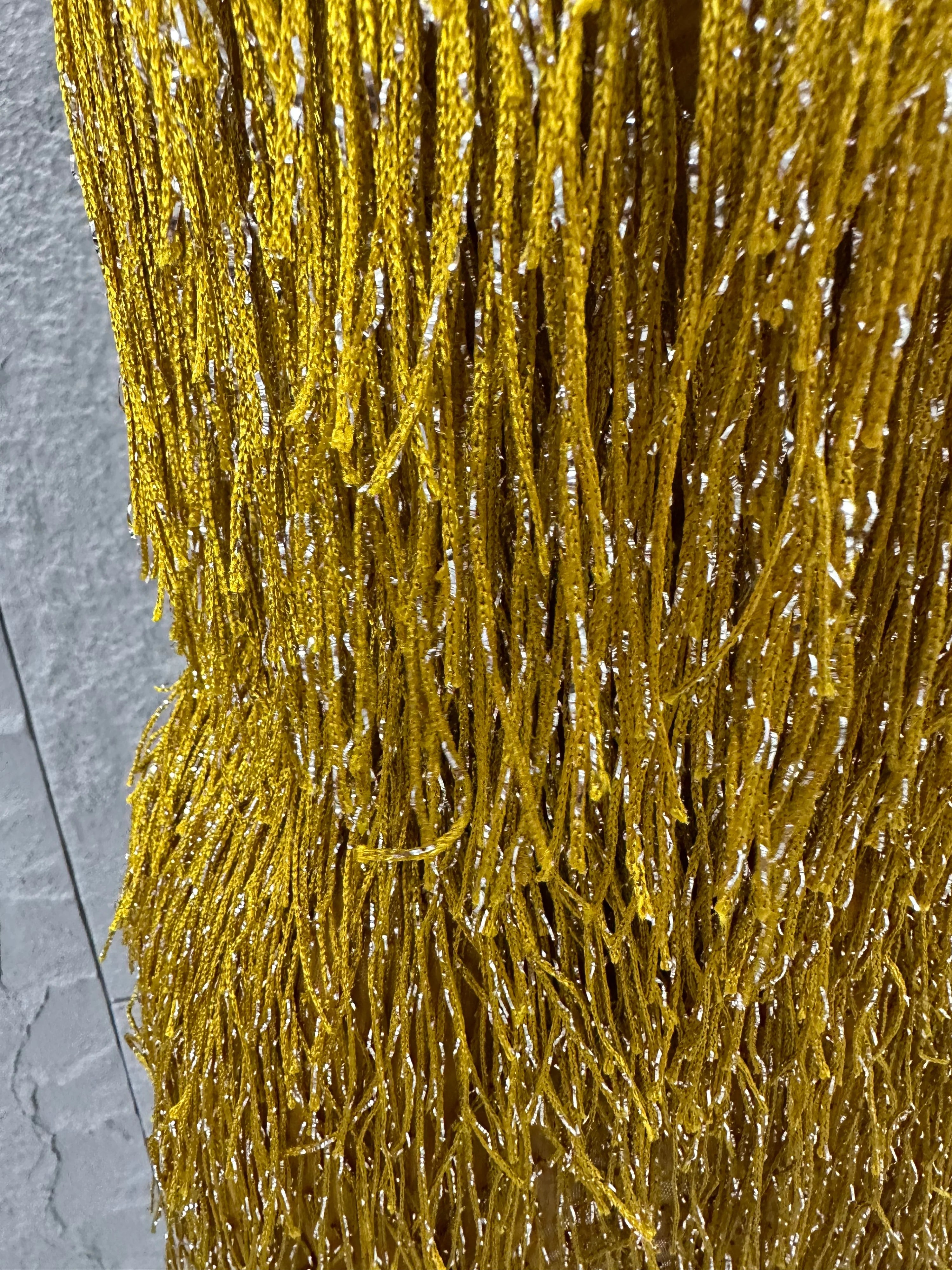 Luxury Gold Halter Neck Mini Dress Women Sexy Crystal Embellished Fringe Trim Form-Fitting Outfit Formal Event Party Costume