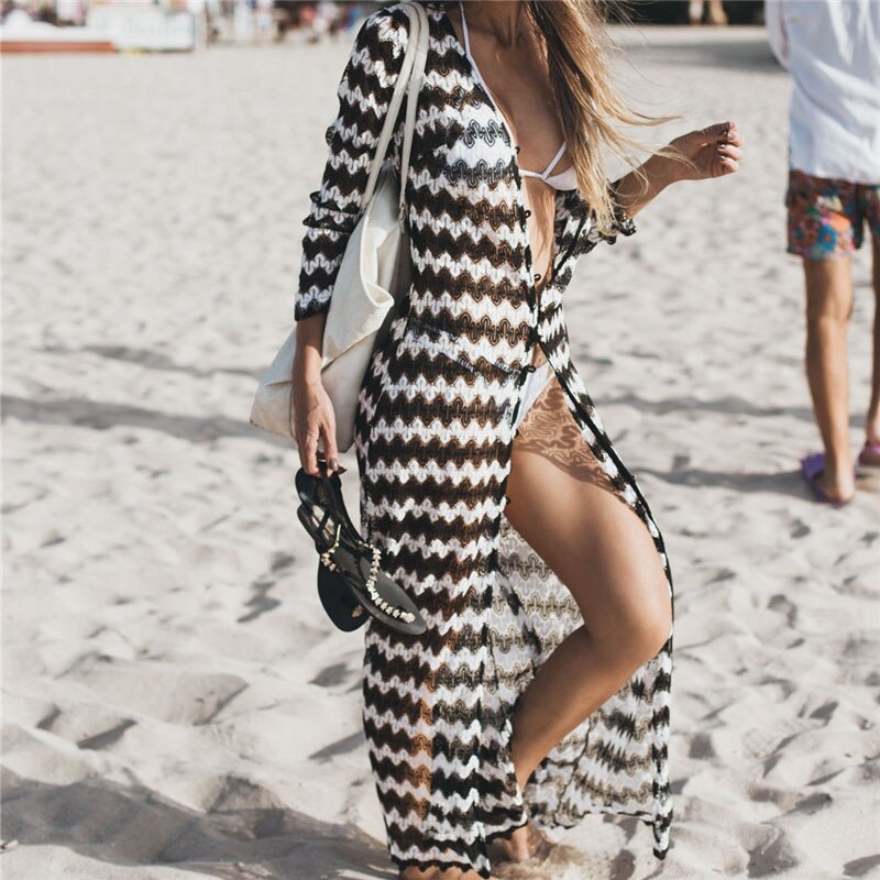 Swimwear Cover up Sex Lace Beach Cover up Sarong Beach Wrap Pareos Para Playa Default Title