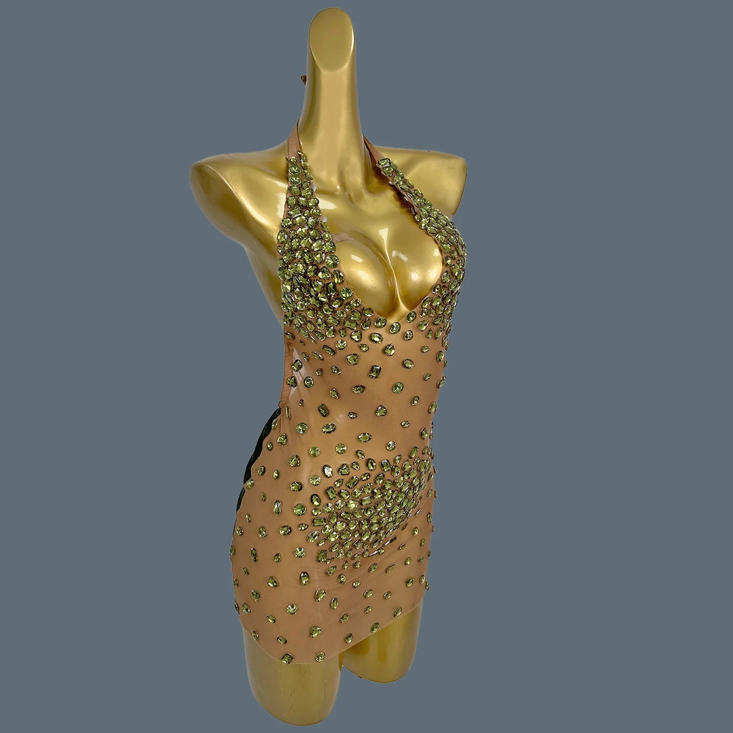 Women Deep V Neck Ultra Short Dress Club Fashion Sexy See Through Mesh Mini Dress Birthday Party Photo Hot Girls Outfit Baoshi