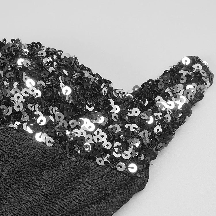 Strapless Backless Lace Split Black Mesh Maxi Long Bodycon Dress Elegant Cocktail Party Evening Gowns Vestido