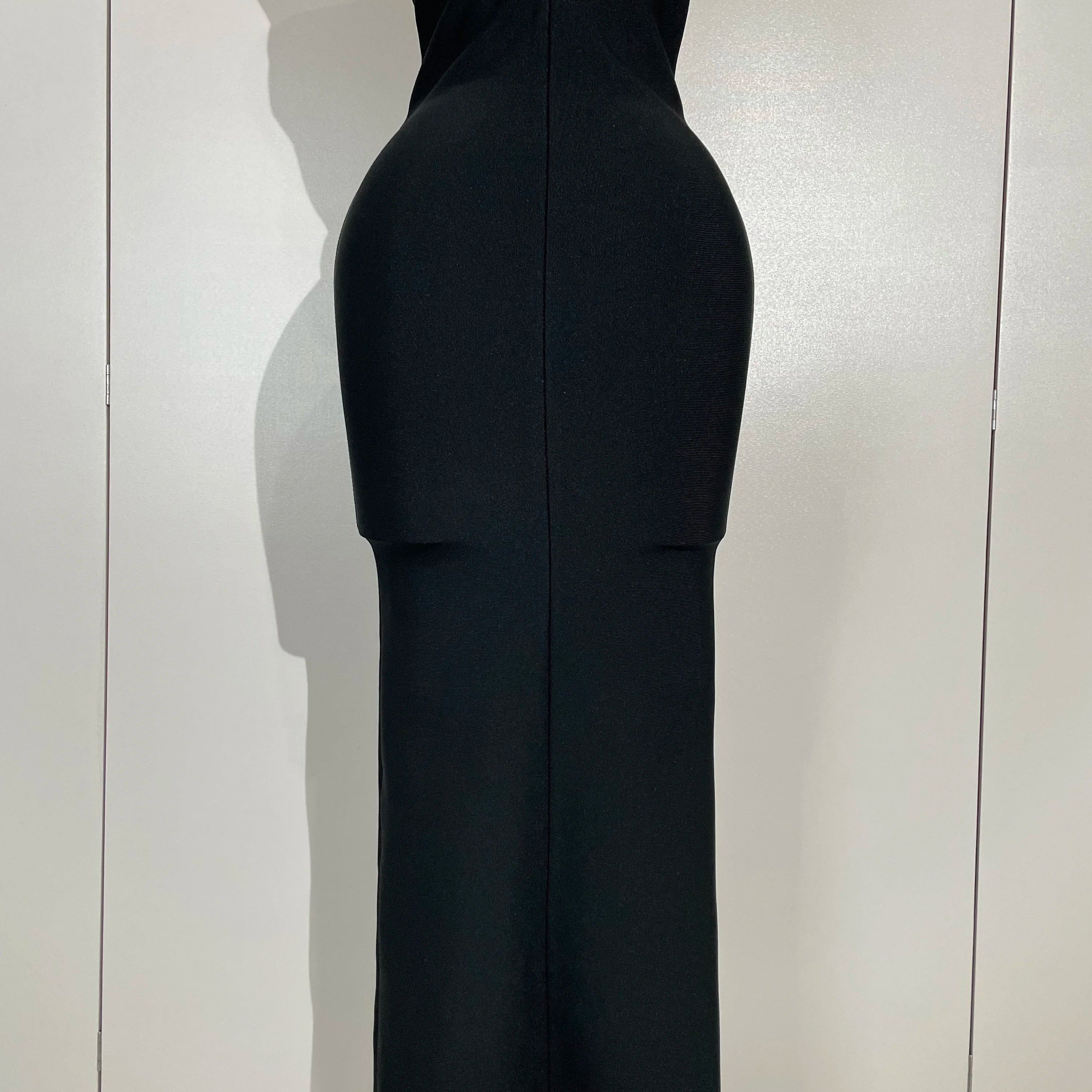 Women Sexy Halter Backless Sleeveless Bodycon Maxi Dress Celebrity Elegant Gown Club Birthday Evening Party Wedding Dresses