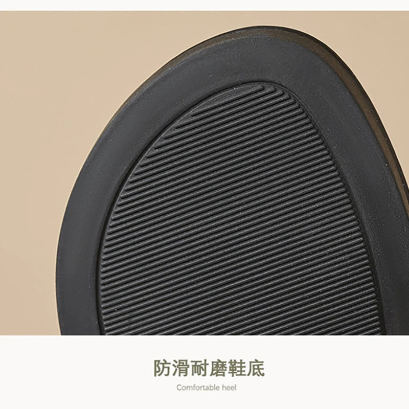 2024 new summer women's outdoor sandals Roman style Fashion Leather work shoes Ladies casual flat shoes 41-43