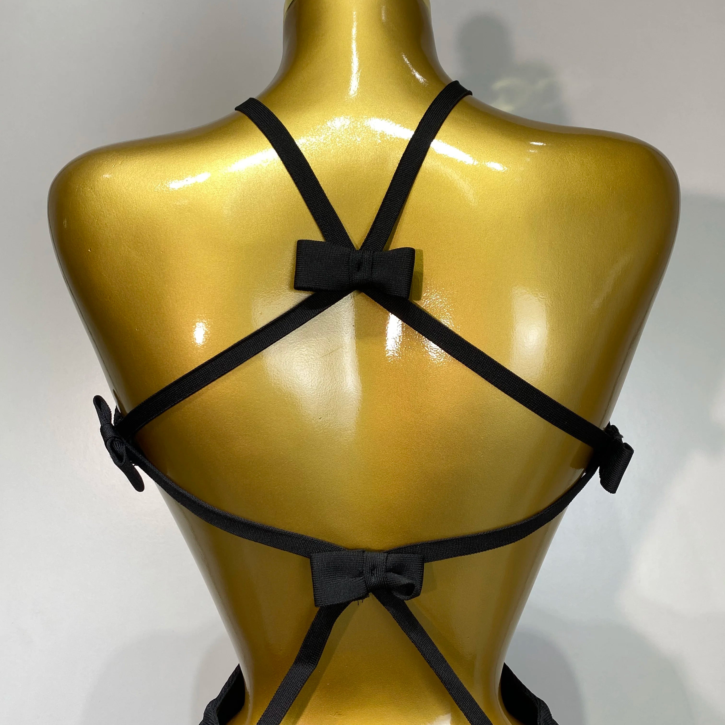 Women Sexy Backless Black Cut Out Bow Tie Bodycon Bandage Dress 2025 Celebirty Elegant Evening Party Luxury Birthday Dresses