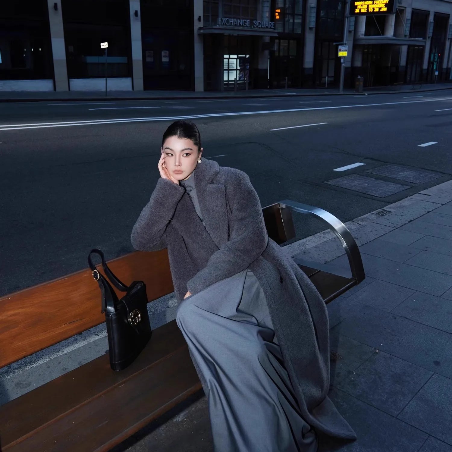 Lautaro Spring Summer Sexy Stylish Grey Cropped Tank Top Women Stand Collar Elegant Chic Luxury Designer Sleeveless Clothes 2025