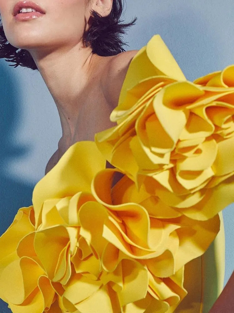 Solid Patchwork Appliques Jumpsuit For Women Slash Neck Sleeveless High Waist Slimming Jumpsuits Female Fashion New