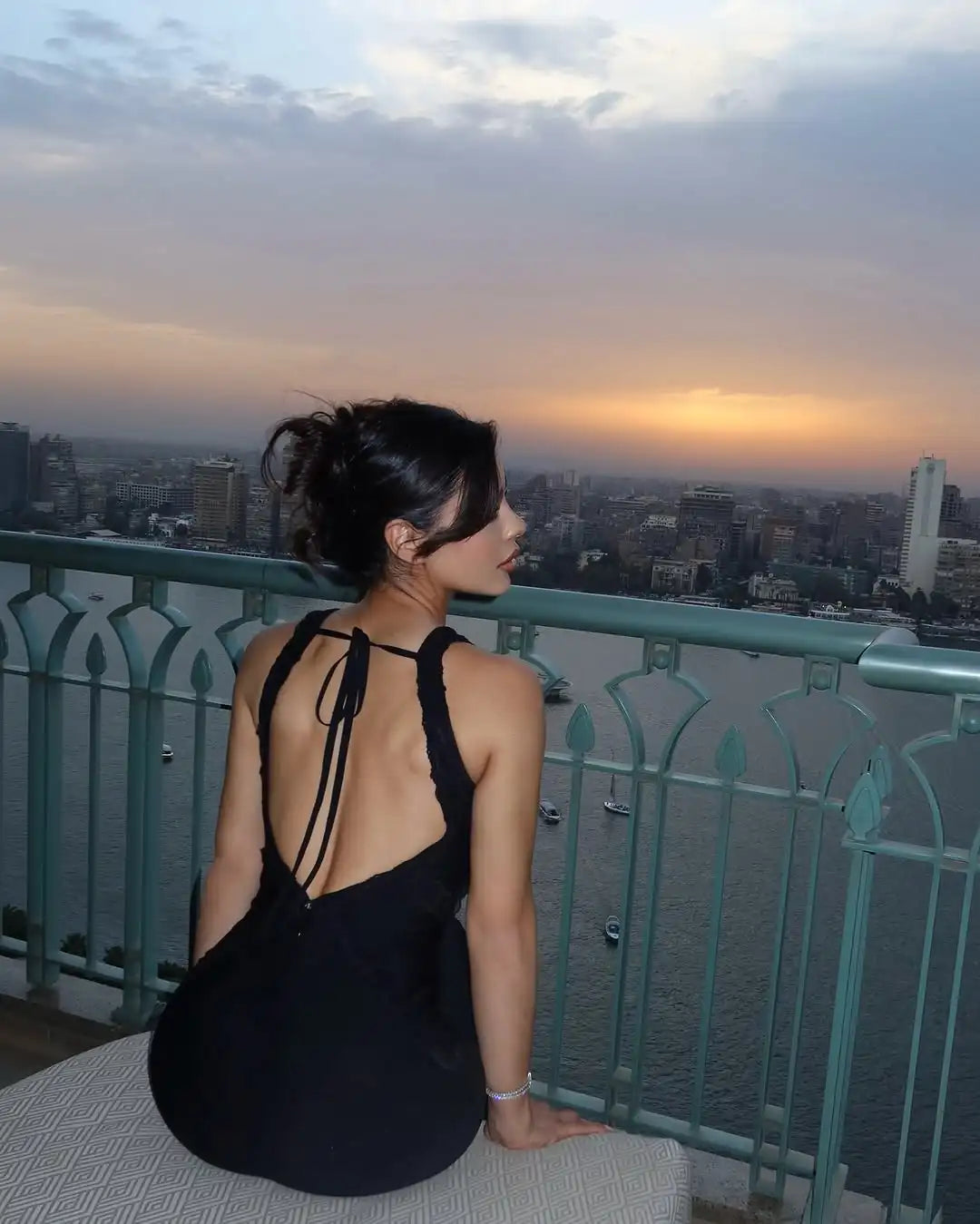 Black Color Women Sexy Halter V-Neck Lace Bodycon Long Bandage Maxi Dress Celebrate Evening Party Birthday Fashion Cocktail Wear