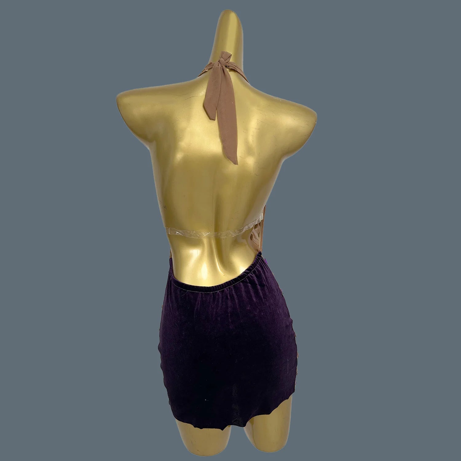 Sexy See Through Mesh Mini Dress Women Deep V Neck Backless Short Dress Club High-end Birthday Party Fancy Girls Outfit Baoshi