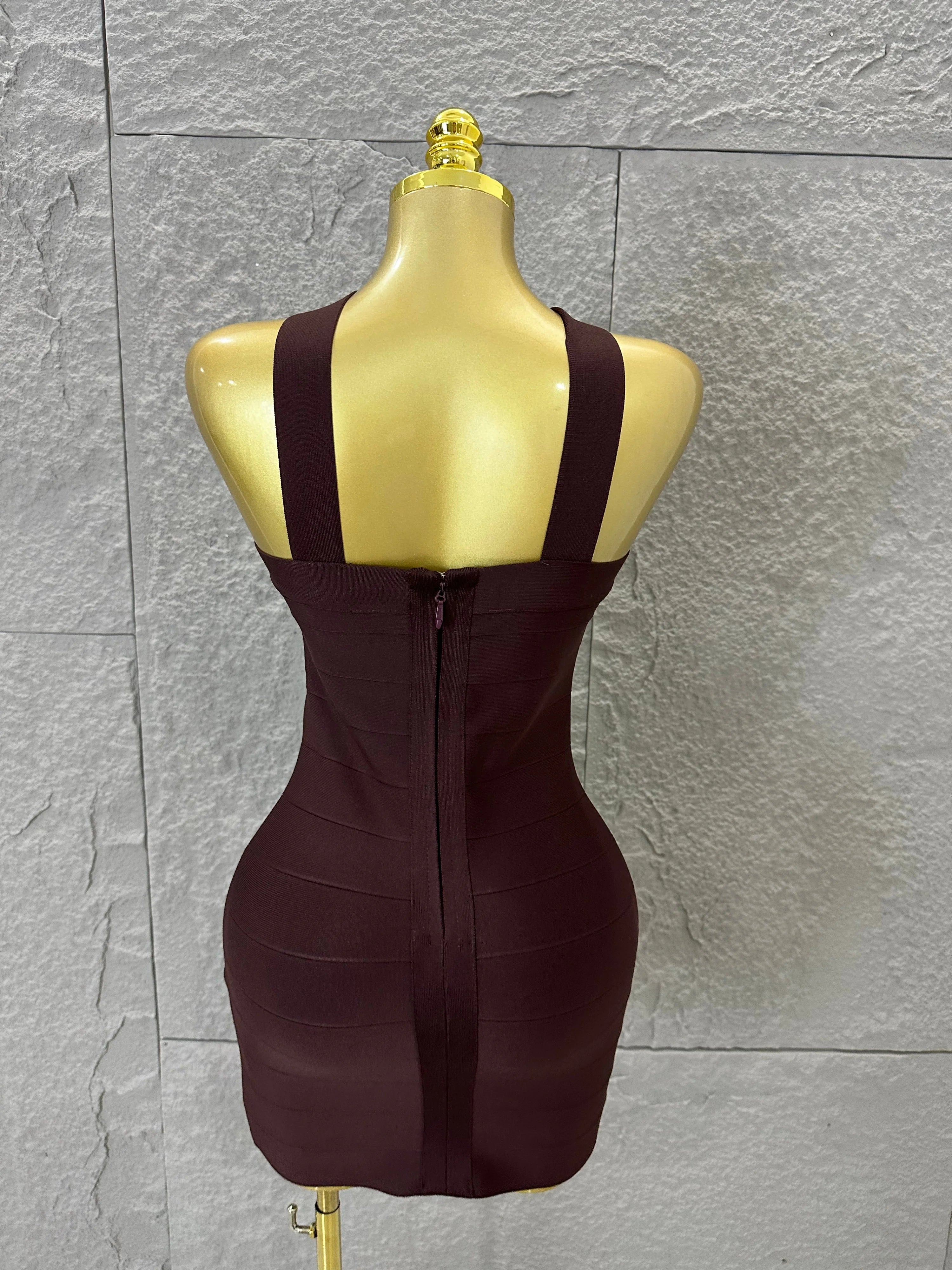 Sexy Deep V Red 3D Flower Applique Dress Slim Fit Bodycon Bandage Night Out Wedding Guest Club Cocktail Evening Party Outfit
