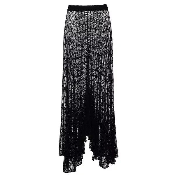 2023 Swimwear Women's V-Neck Mesh Long Sleeve Swimsuit Sexy Stitching Hollow Out Bikini Luxury Beachwear Sexy Bathing Suit GRAY