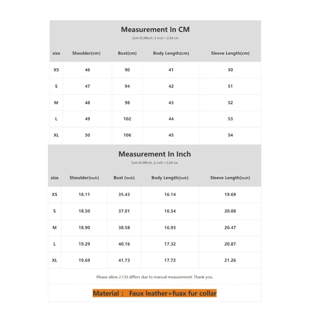 Faux Fur Coat Female Autumn Faux Leather Jacket Short Clothing Long Sleeve Spring New PU Fur Jacket Artificial Women Pockets