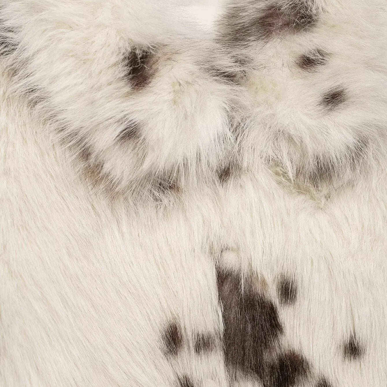 2025 Autumn/Winter New Women's Casual Fashion Versatile Artificial Fur Effect Animal Pattern Jacket Warm Coat