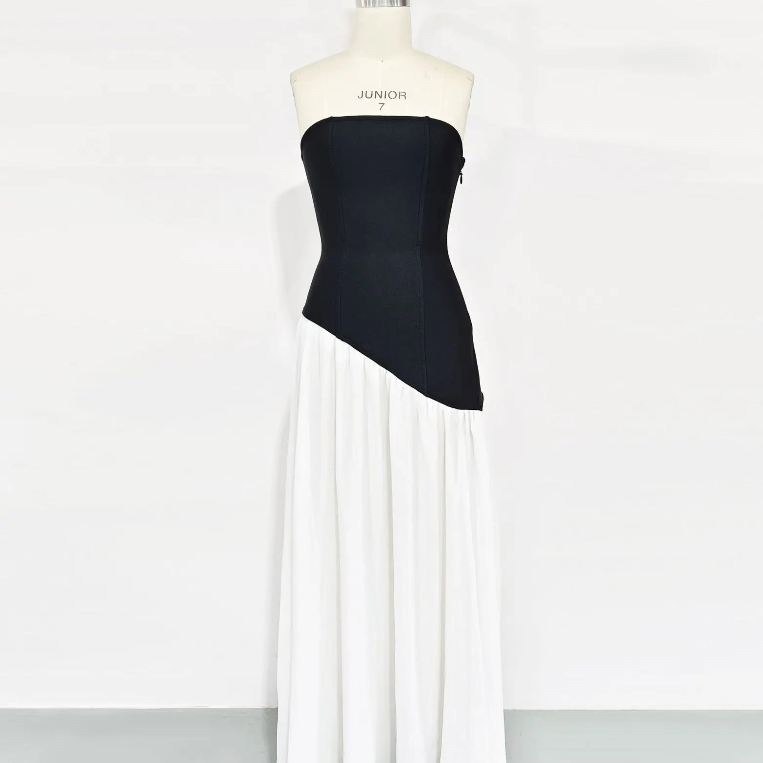 Top Quality Women Sexy Strapless Laced-up Bodycon Long Maxi Dress Nightclub Party Birthday Photo Shoot Vacation Fashion Outfit