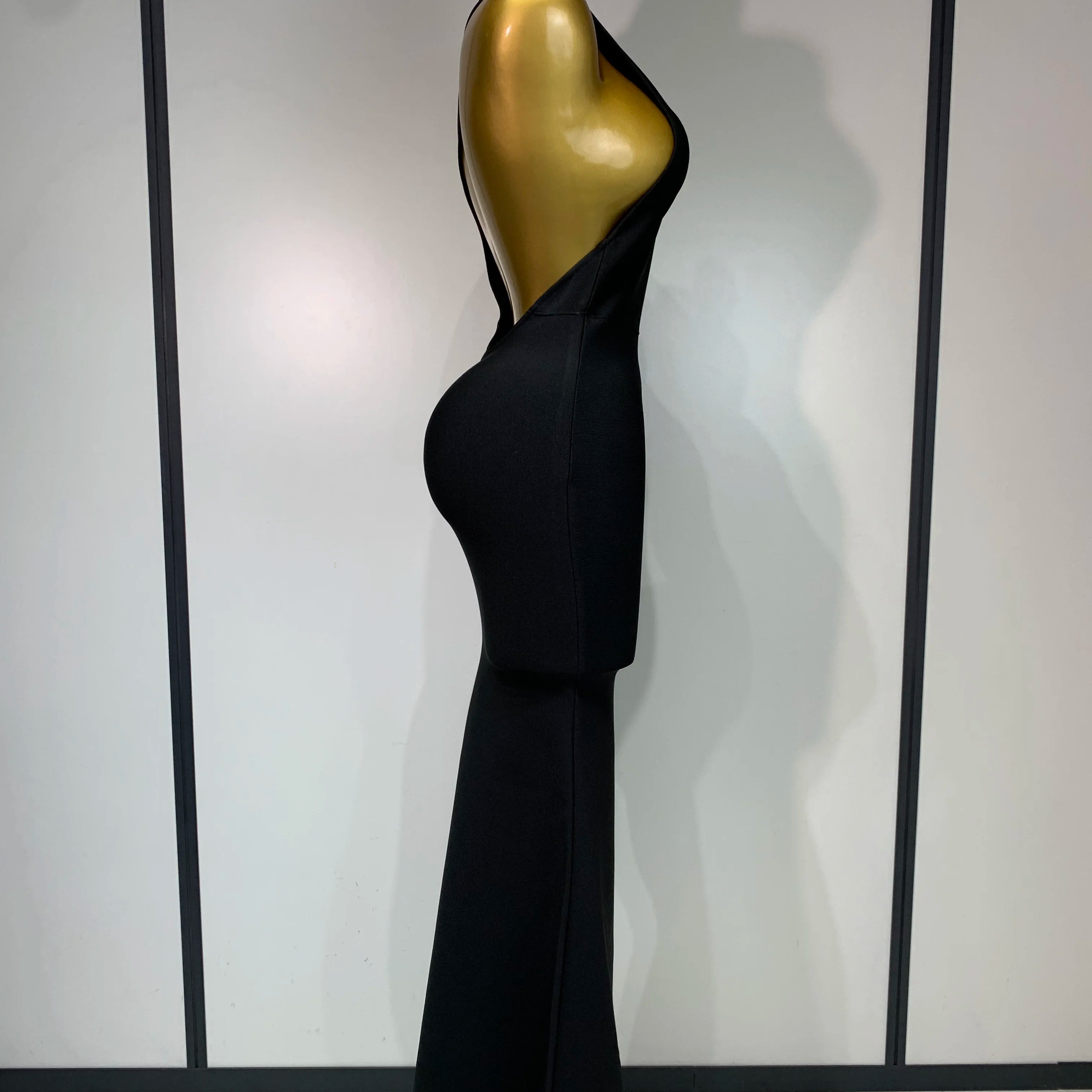 Women Sexy Backless Design Sleeveless Bodycon Bandage Dress 2025 Celebrity Elegant Evening Club Party Luxury Birthday Dresses