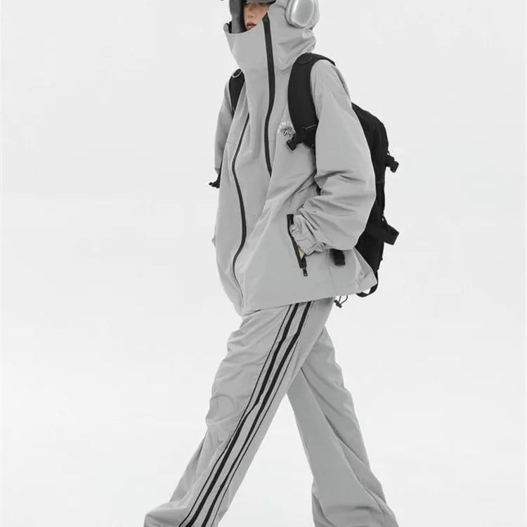 Y2K Women Streetwear Techwear Cargo Korean Harajuku Parachute Track Pants Men Tech Sweatpants Wide Leg Joggers Trousers Clothes