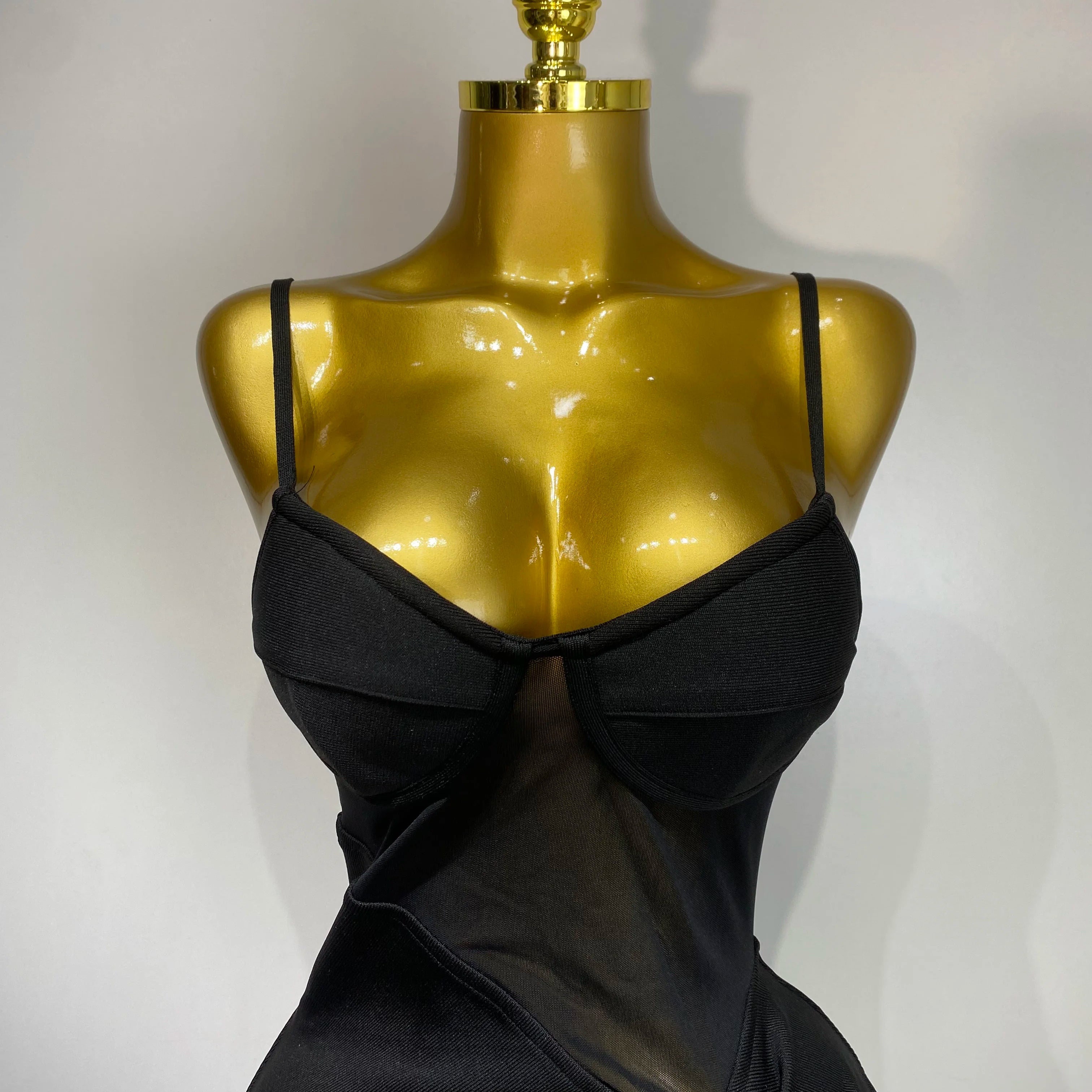 Sexy Long Dress Starfish Decoration Bandage Dress Women 2025 Elegant Style Fashion Evenig Party Luxury Birthday Prom Gowns