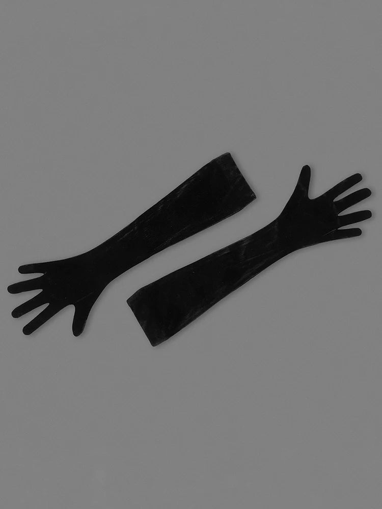 Glamorous Black Strapless Mermaid Dress with Crystal Embellishments for Gala Events Evening Gown