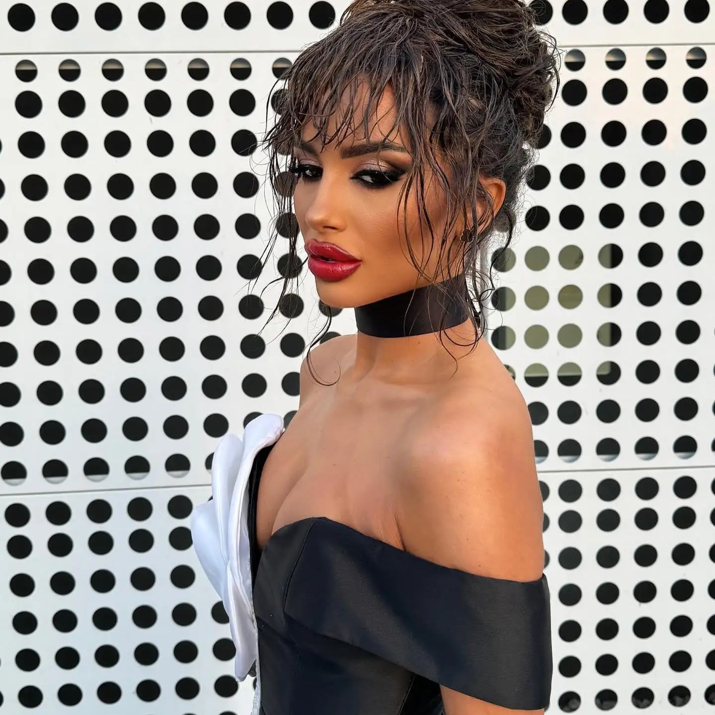 Women Sexy Off the Shoulder Big Florals Bodycon Mini Bandage Dress Celebrity Fashion Evening Party Red Carpet Dress