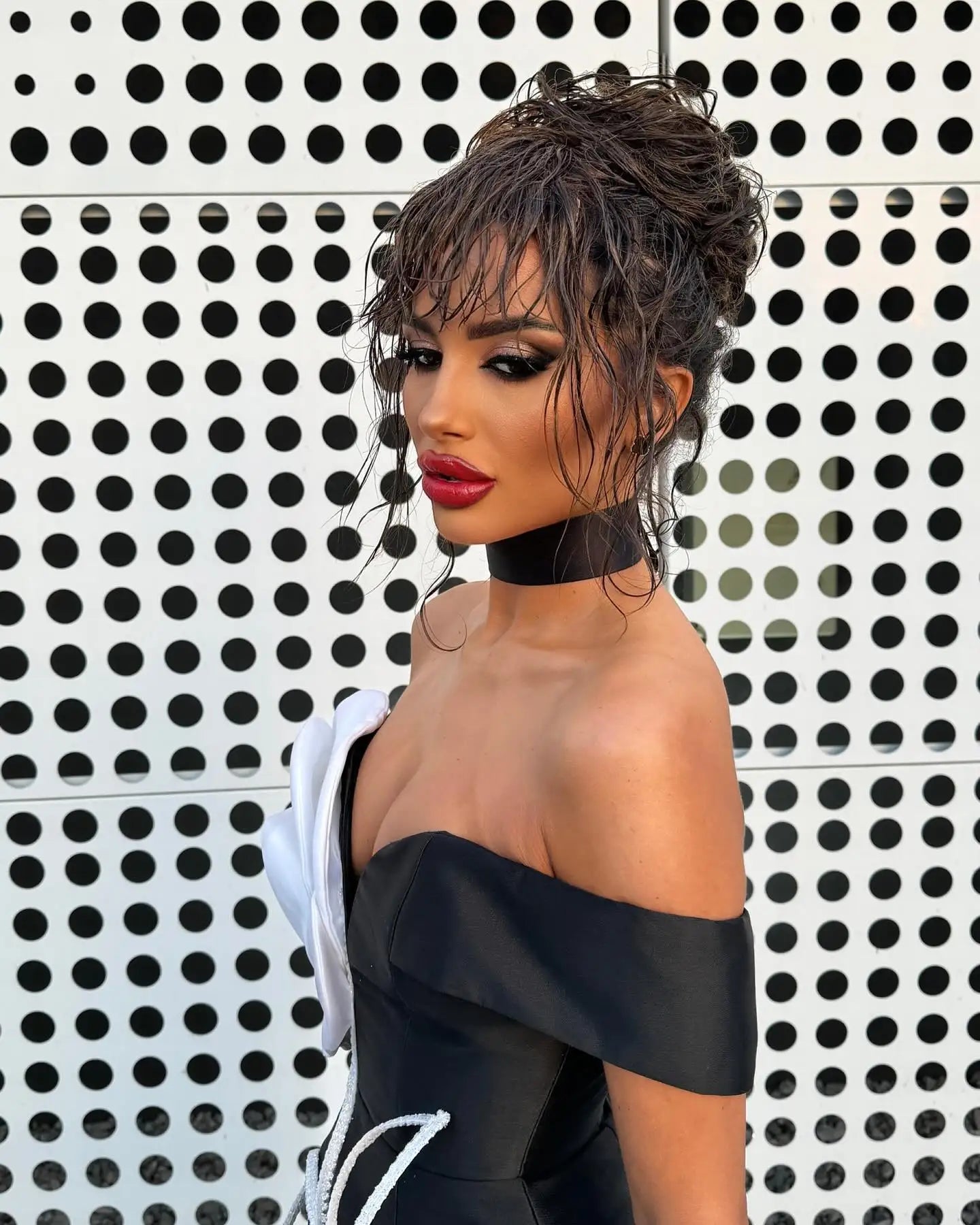 Women Sexy Off the Shoulder Big Florals Bodycon Mini Bandage Dress Celebrity Fashion Evening Party Red Carpet Dress