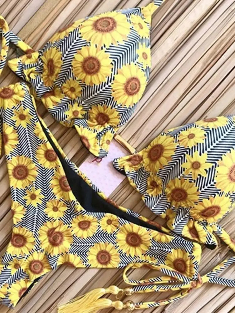 RUOTONGSEPT Bikini Women's Swimsuit 2022 New Swimwear Female Sexy Bikinis Set Push up Swimming for Bathing Suit Women Swimsuits ju hua