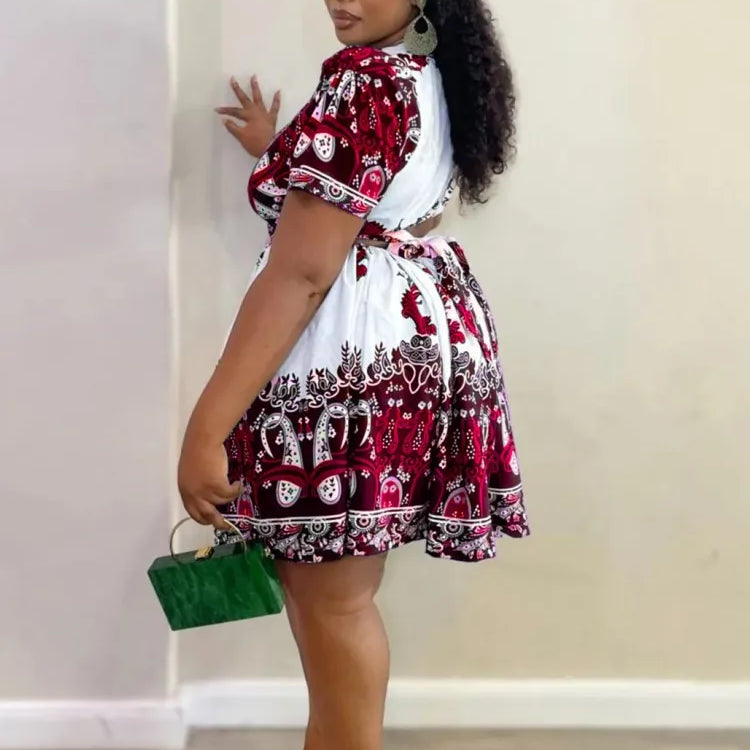 2 Piece Tops And Skirt Sets Plus Size Clothes Dresses For Women's Clothing 2025 Summer Autumn Big Size 3XL 4XL 5XL Oversize